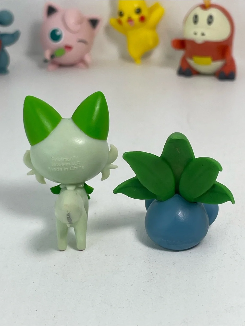 Assorted Yellow Pokémon Small Pets Figure Set - 11 Pieces